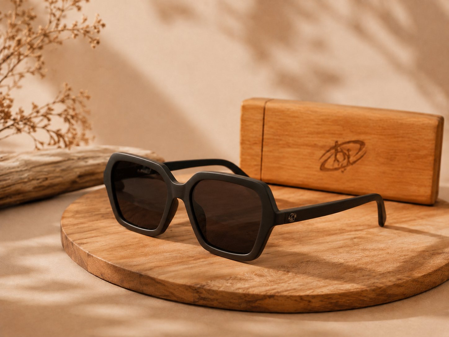 Kacamata Kayu Plus / Silinder